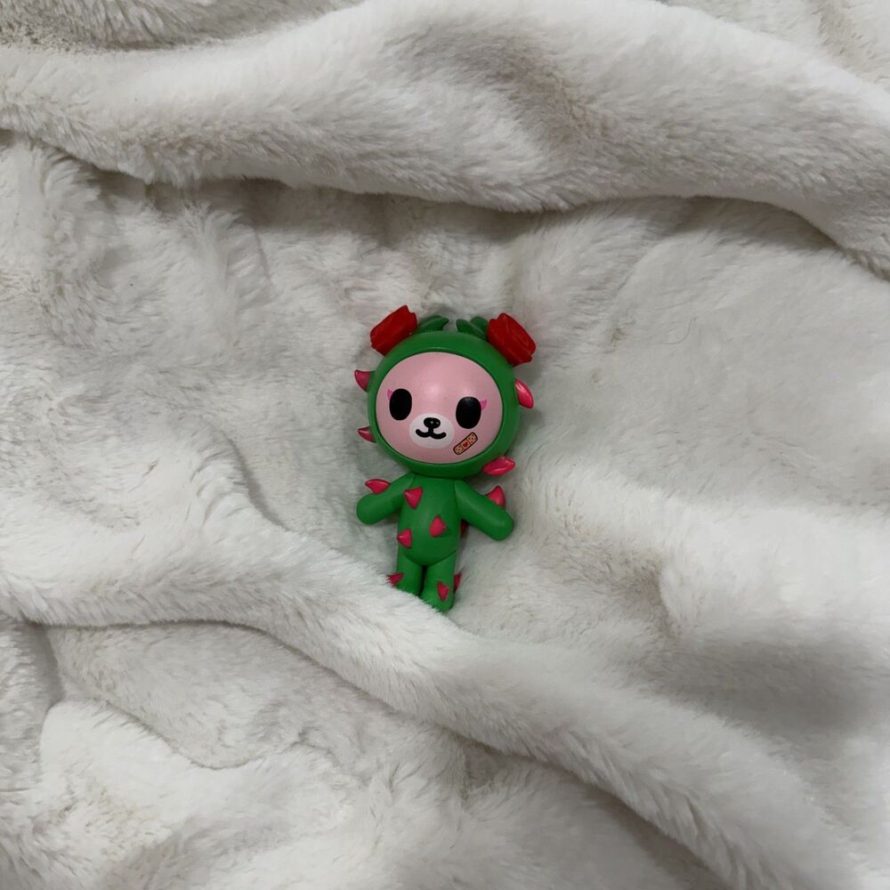 Tokidoki Lumi And Her Beary Cute Friends Series - Rosie Roses Cactus Bear